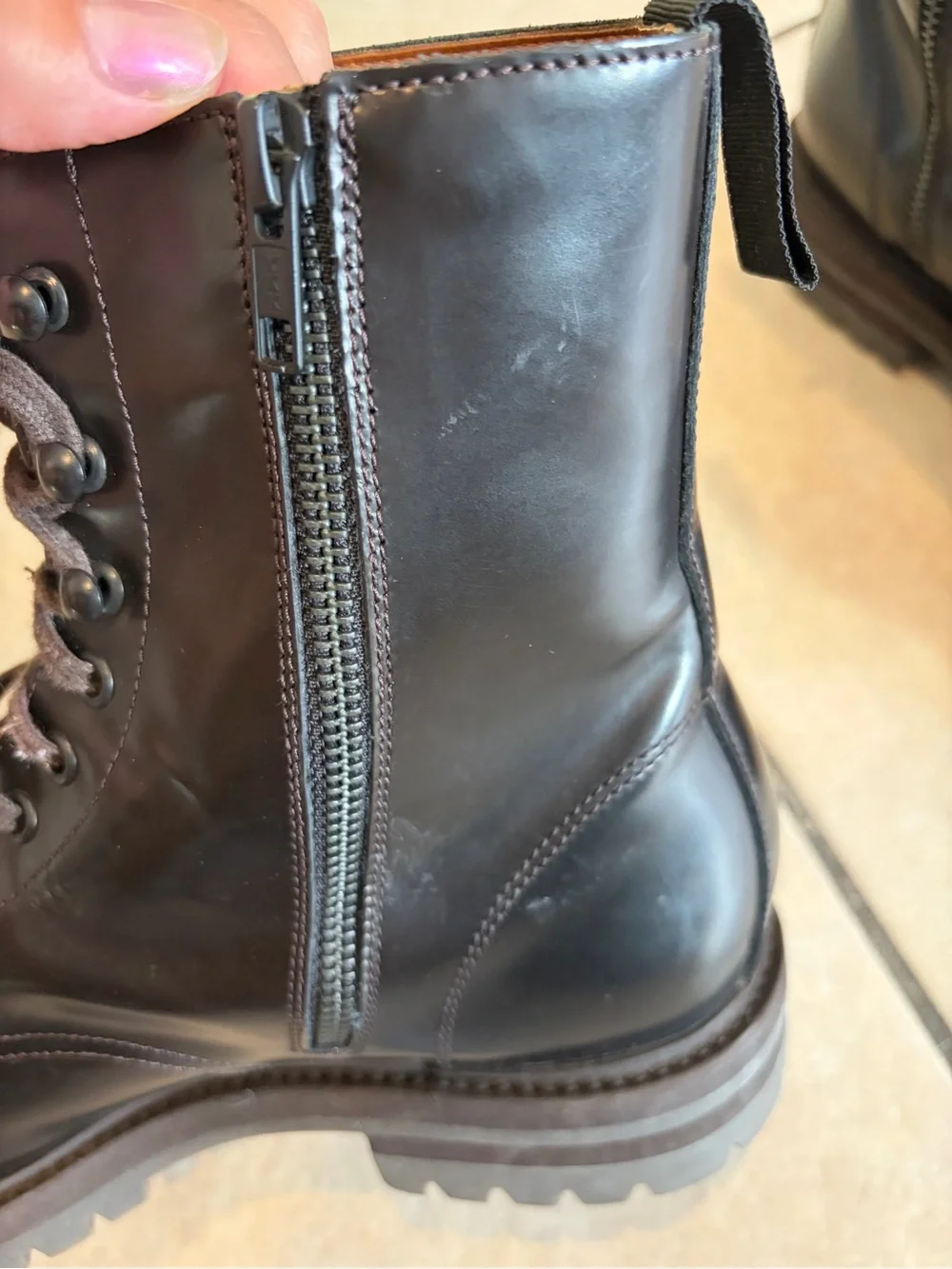 common projects combat boots size 41